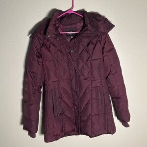 London Fog diamond quilted coat size XS